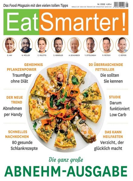 EatSmarter! – Januar 2022 Cover