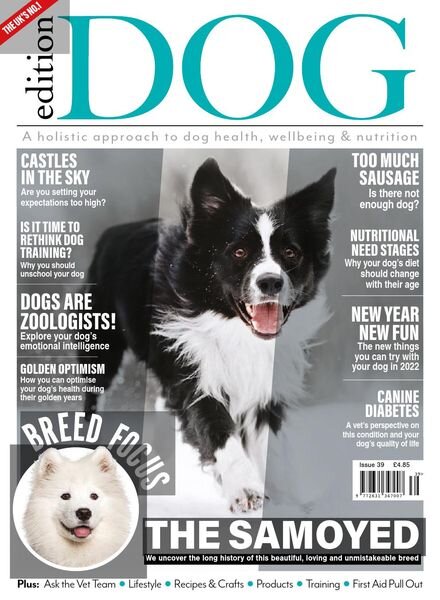 Edition Dog – Issue 39 – December 2021 Cover