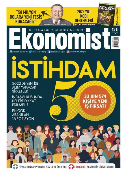 Ekonomist – 08 Ocak 2022 Cover