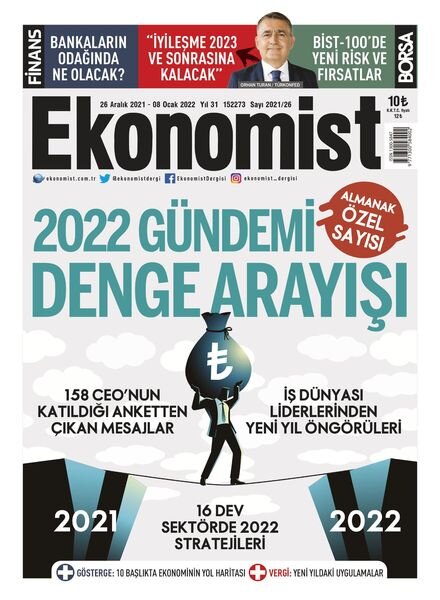 Ekonomist – 27 Aralik 2021 Cover