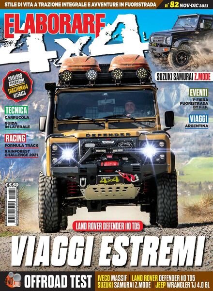 Elaborare 4×4 – Novembre-Dicembre 2021 Cover