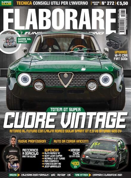 Elaborare – Gennaio-Febbraio 2022 Cover
