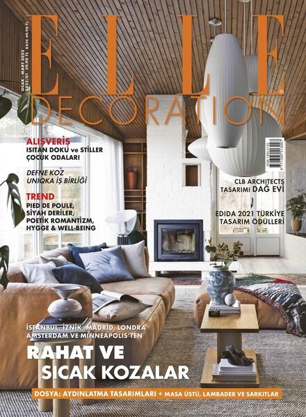 Elle Decoration Turkey – Aralik 2021 Cover