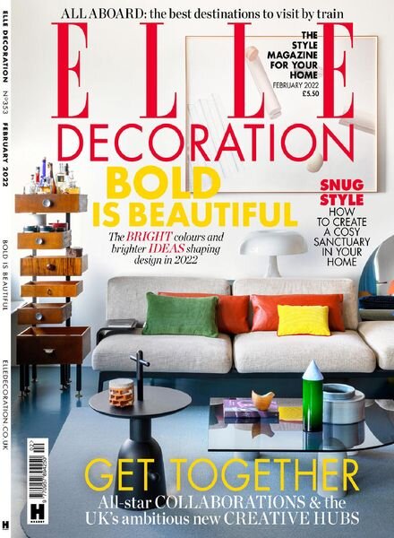 Elle Decoration UK – February 2022 Cover