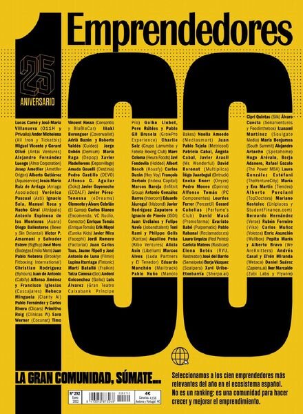 Emprendedores – enero 2022 Cover