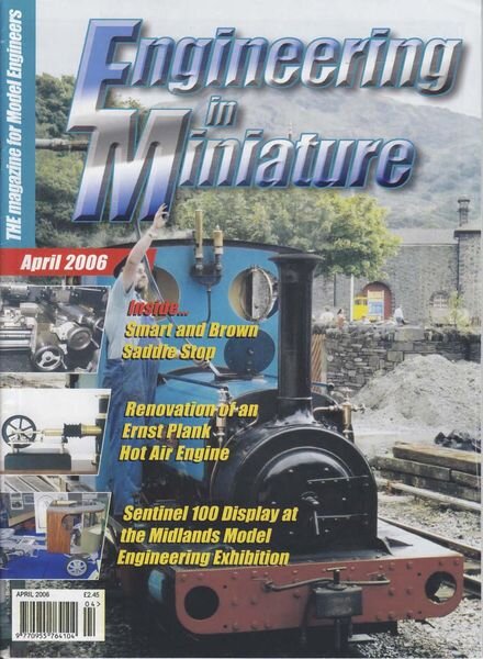 Engineering in Miniature – April 2006 Cover