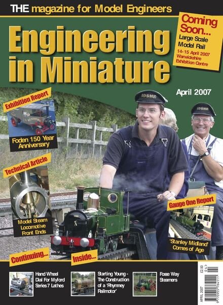 Engineering in Miniature – April 2007 Cover