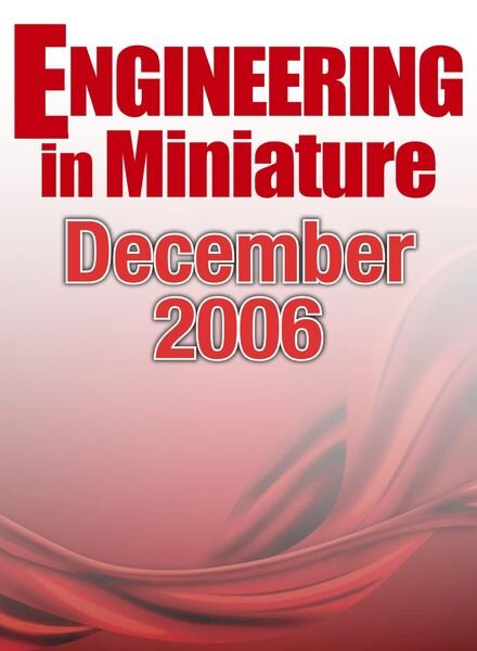 Engineering in Miniature – December 2006 Cover