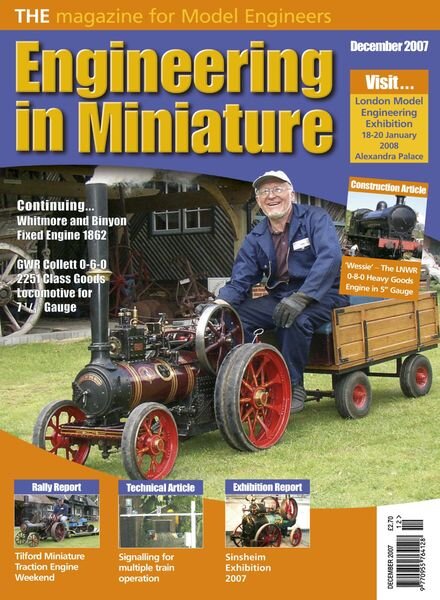 Engineering in Miniature – December 2007 Cover