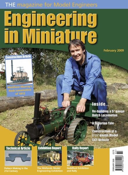 Engineering in Miniature – February 2009 Cover