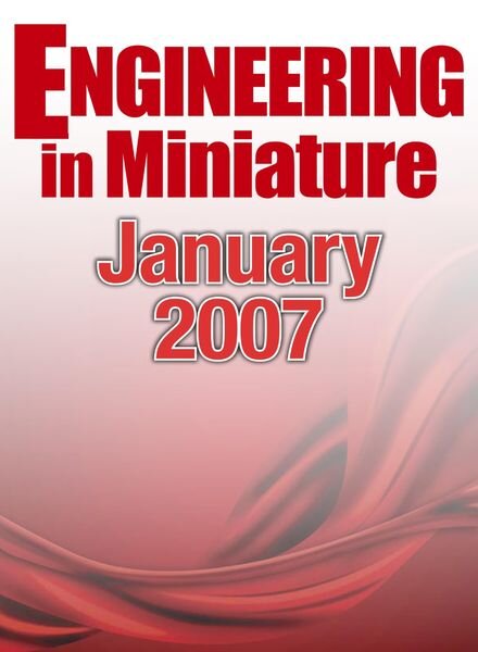 Engineering in Miniature – January 2007 Cover