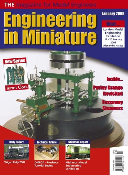 Engineering in Miniature – January 2008 Cover