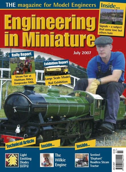 Engineering in Miniature – July 2007 Cover