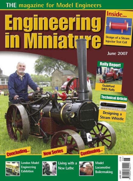 Engineering in Miniature – June 2007 Cover