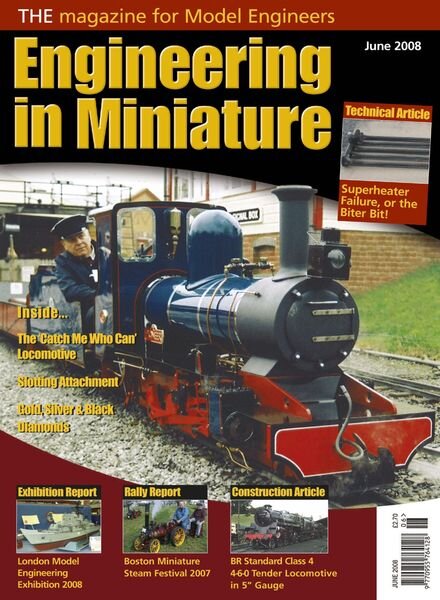 Engineering in Miniature – June 2008 Cover