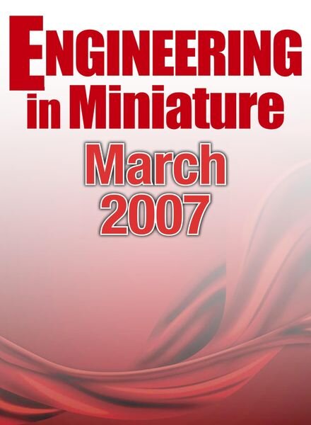 Engineering in Miniature – March 2007 Cover