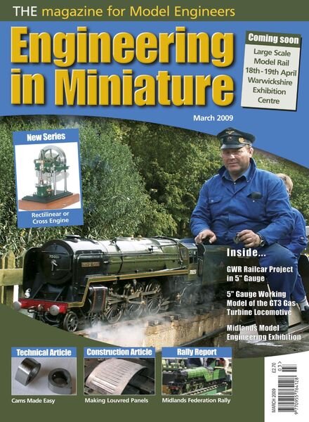 Engineering in Miniature – March 2009 Cover