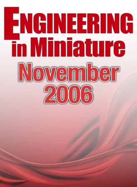 Engineering in Miniature – November 2006 Cover