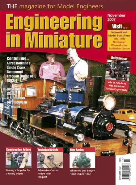 Engineering in Miniature – November 2007 Cover