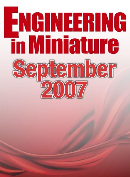 Engineering in Miniature – September 2007 Cover