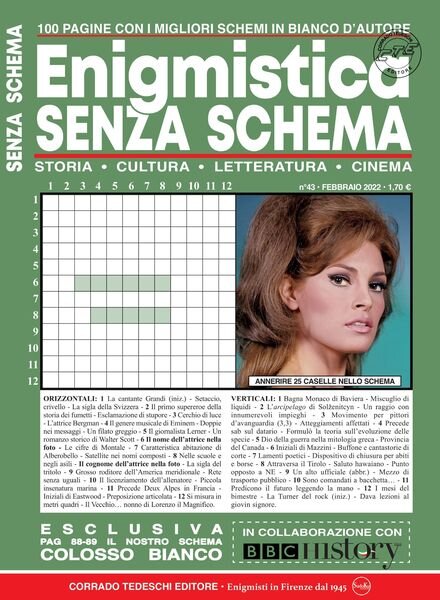 Enigmistica Senza Schema – febbraio 2022 Cover