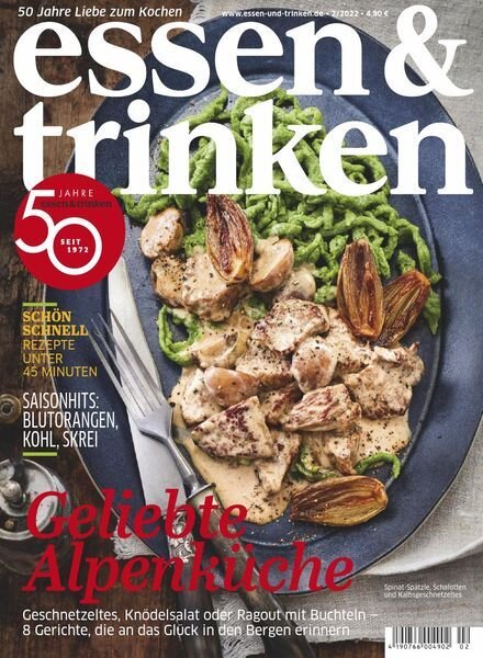 Essen & Trinken – Februar 2022 Cover