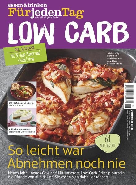 Essen & Trinken Fur jeden Tag – Februar 2022 Cover