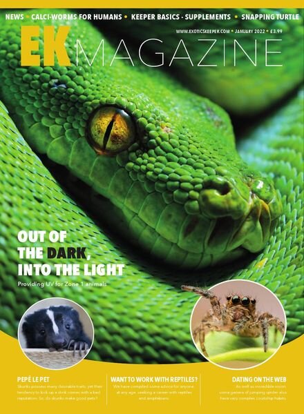 Exotics Keeper – January 2022 Cover