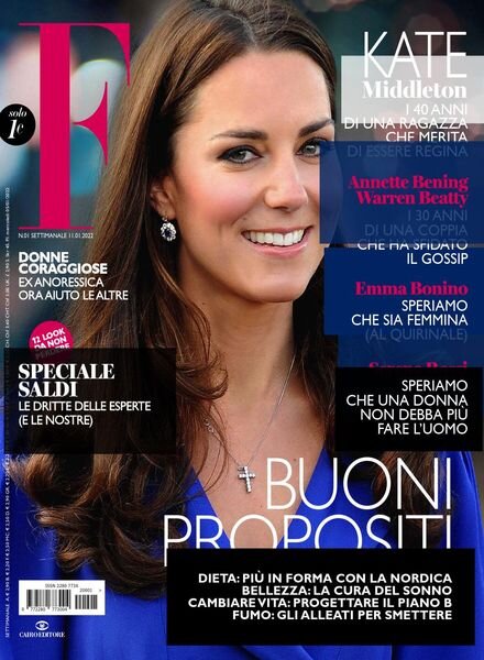 F – 11 Gennaio 2022 Cover
