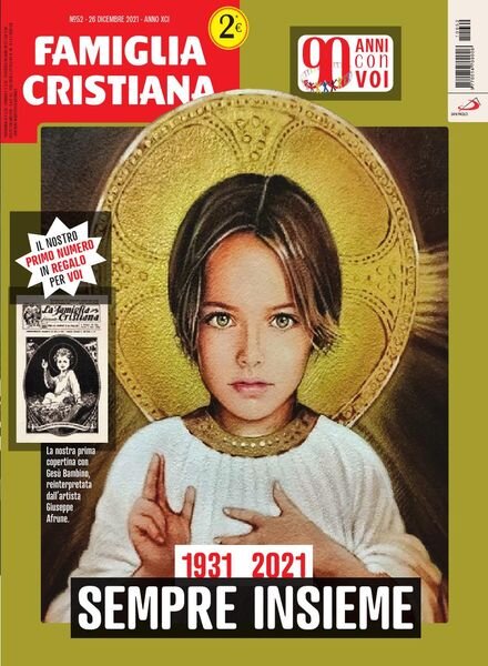 Famiglia Cristiana – 26 Dicembre 2021 Cover