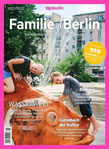 Familie in Berlin – Dezember 2021 Cover