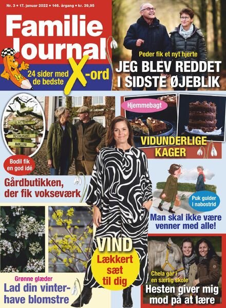 Familie Journal – 17 januar 2022 Cover