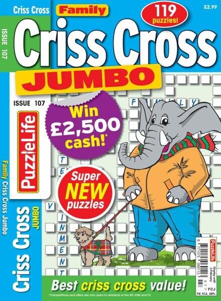 Family Criss Cross Jumbo – January 2022 Cover