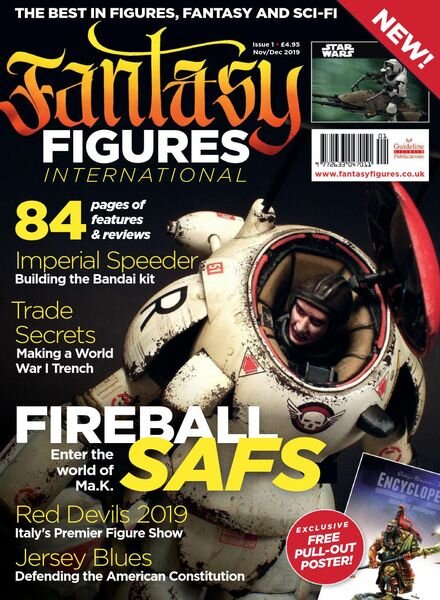Fantasy Figures International – Issue 1 – November-December 2019 Cover