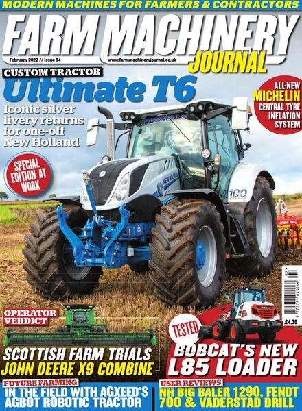 Farm Machinery Journal – February 2022 Cover