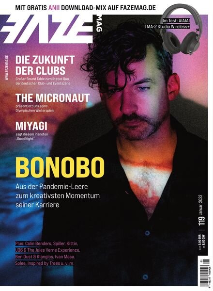 FAZE Magazin – Januar 2022 Cover