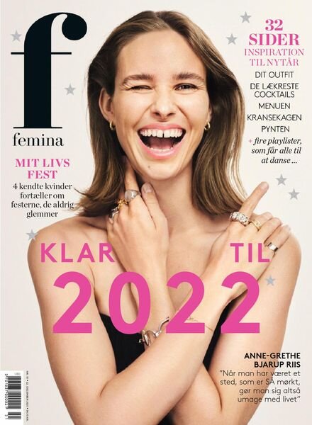 Femina Denmark – 22 december 2021 Cover