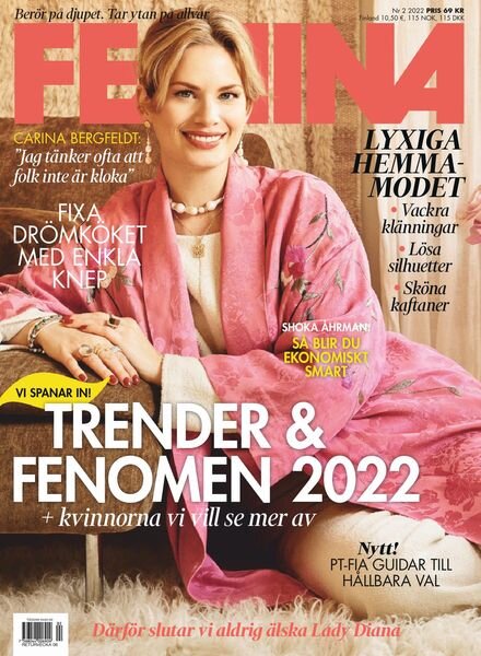 Femina Sweden – januari 2022 Cover