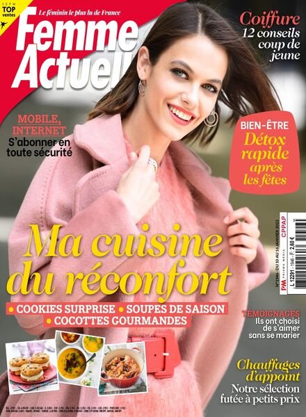 Femme Actuelle – 10 Janvier 2022 Cover
