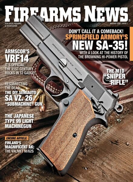 Firearms News – January 2022 Cover