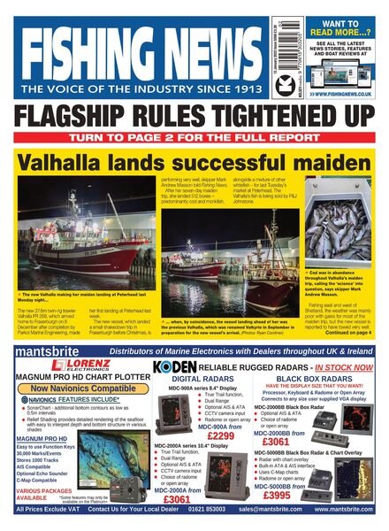 Fishing News – 13 January 2022 Cover