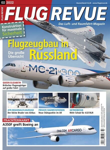 Flug Revue – Februar 2022 Cover