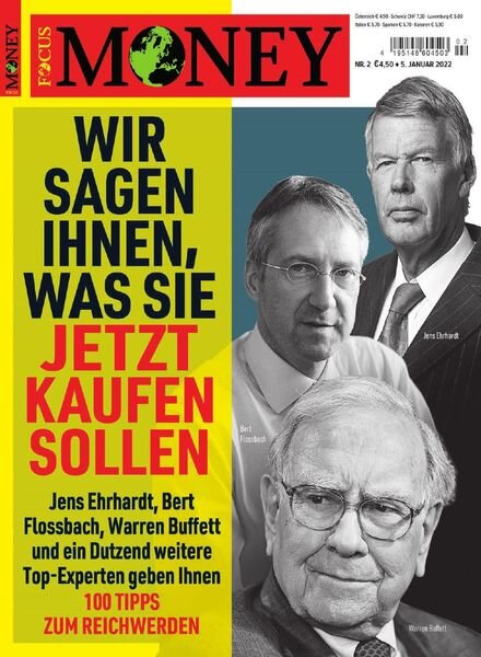 FOCUS-MONEY – Februar 2022 Cover