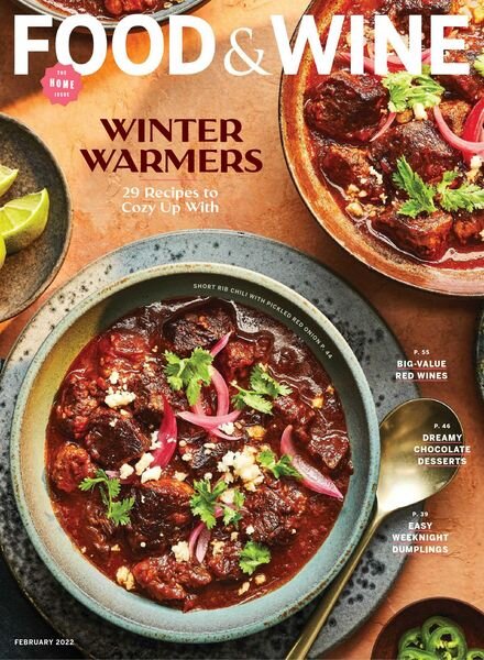 Food & Wine USA – February 2022 Cover