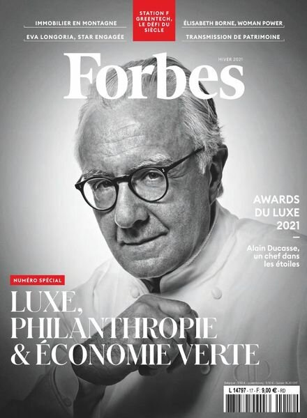 Forbes France – Hiver 2021 Cover