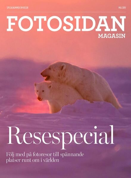 Fotosidan Magasin Special – 21 maj 2019 Cover
