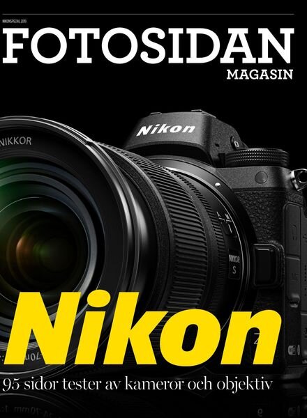 Fotosidan Magasin Special – 23 november 2019 Cover