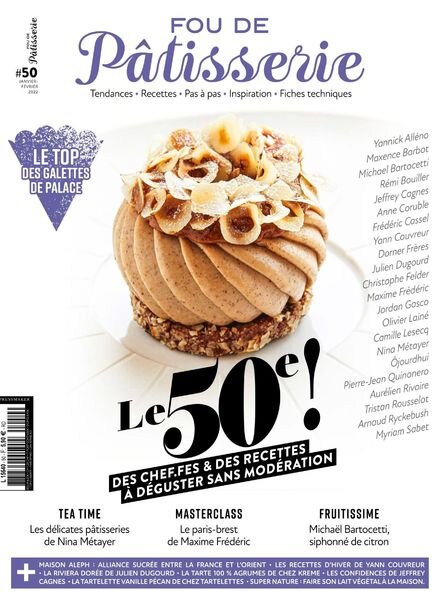 Fou de Patisserie – Janvier-Fevrier 2022 Cover