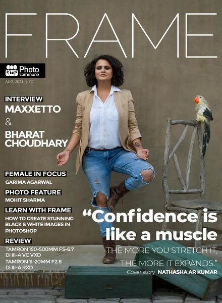 FRAME Photography Magazine by Photocommune August 2021 Cover