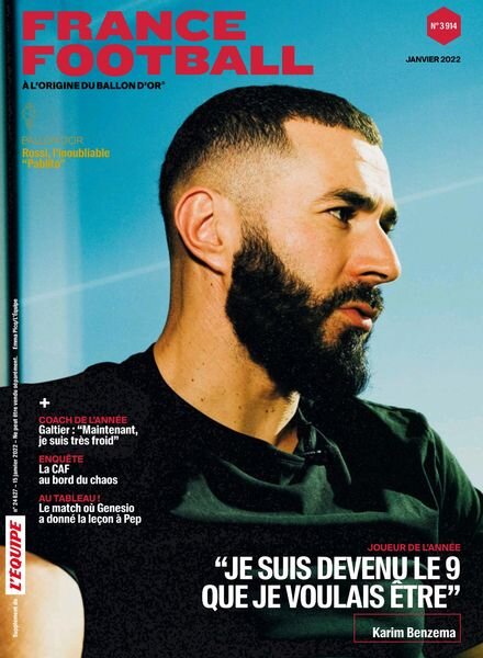 France Football – Janvier 2022 Cover